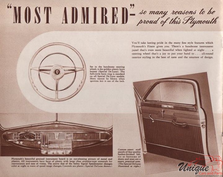 1942 Plymouth Brochure Page 12